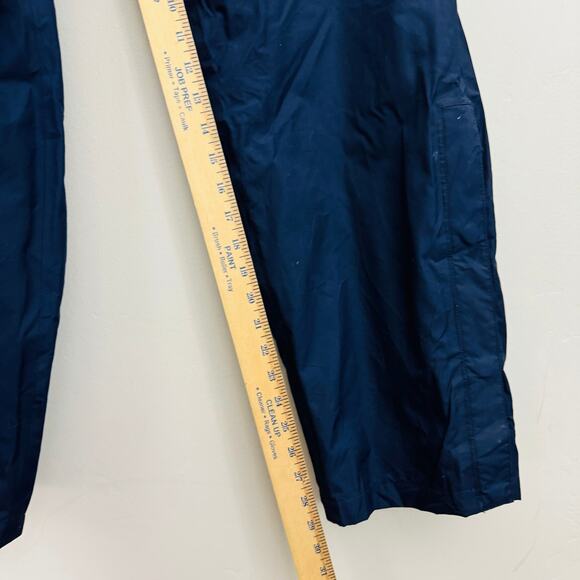 Coleman Nylon Wind Rain Pants Net Lining Dark Blue Navy Men's Size M - Picture 7 of 13